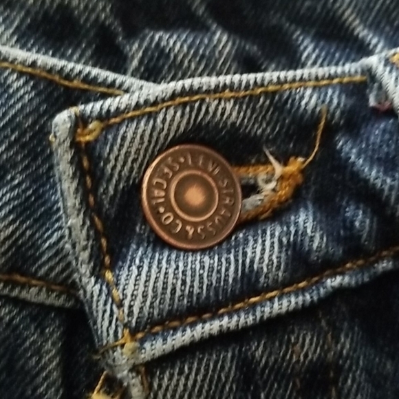 Vtg Levi's 962 Junior High Rise Tapered Leg Baggy Baddie Jeans 27 x 31 - Picture 5 of 9